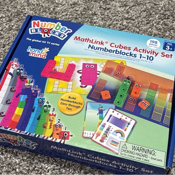 Numberblocks MathLink Cubes Activity Set - Multicolor - Picture 1 of 3
